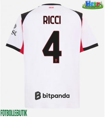 AC Milan Samuele Ricci #4 Bortatröja 2025-26 Kortärmad